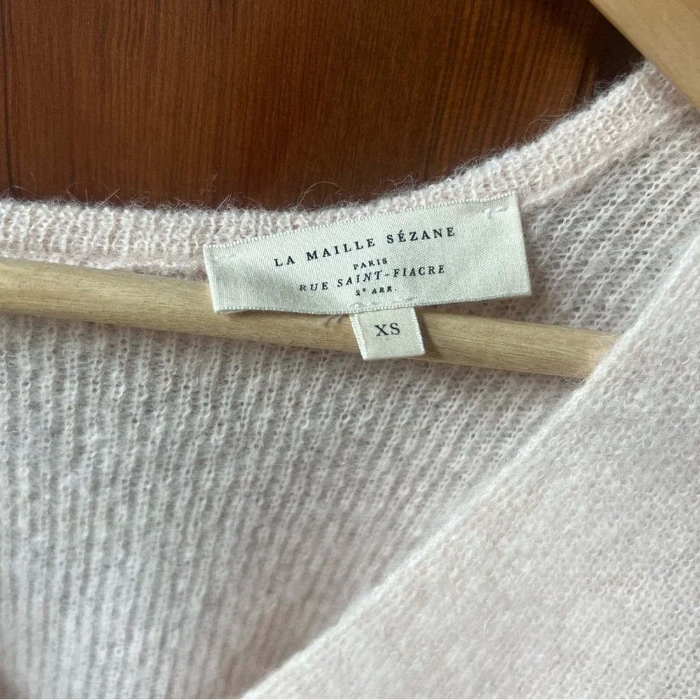 Sezane Barry Cardigan - rose - Picture 4 of 7
